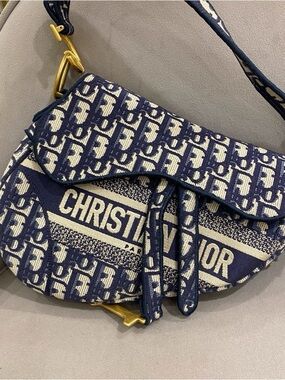 Christian Dior Handbag Saddle Bag